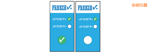 安順溫度指示標簽 冷凍檢查 Thermolabels