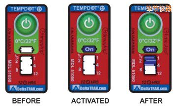 畢節(jié)溫度指示標簽 累計上升時間/溫度的標簽