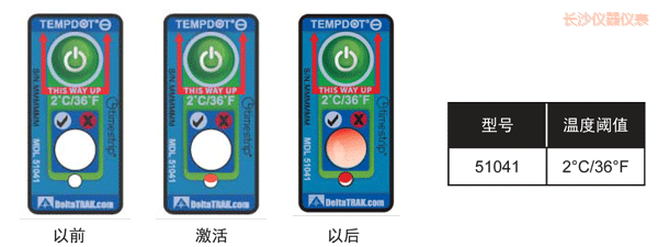 長(zhǎng)沙溫度指示標(biāo)簽 累計(jì)下降溫度的標(biāo)簽