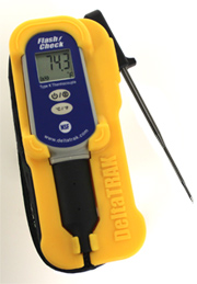 丹東FlashCheck 數字熱電偶溫度計套件 細端探頭