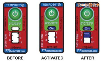 漢中溫度指示標(biāo)簽 累計(jì)上升時(shí)間/溫度的標(biāo)簽