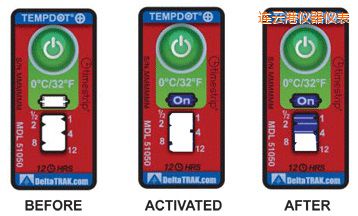 連云港溫度指示標簽 累計上升時間/溫度的標簽