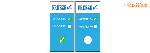 寧波溫度指示標簽 冷凍檢查 Thermolabels