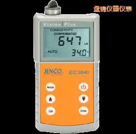 盤錦美國任氏JENCO 3840便攜式電導(dǎo)率儀/TDS/鹽度測試儀
