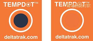 青島溫度指示標(biāo)簽 Tempdot 高溫洗碗機(jī)標(biāo)簽