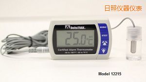 日照認(rèn)證的報警溫度計 內(nèi)外傳感器
