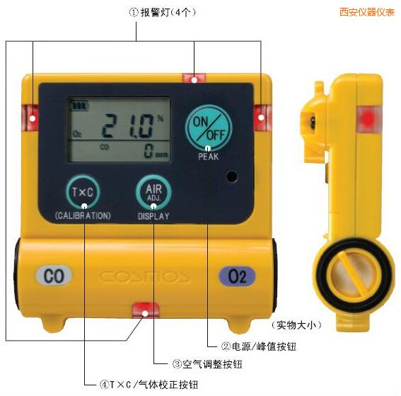西安復合型氣體檢測器