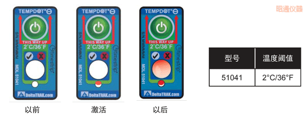 昭通溫度指示標(biāo)簽 累計下降溫度的標(biāo)簽